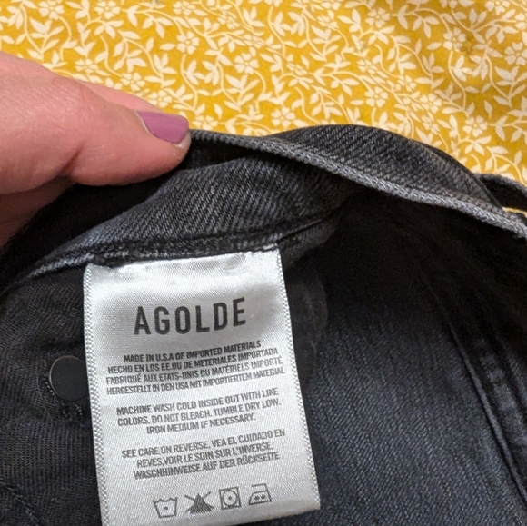 AGOLDE Nico High Rise Slim Fit size 27 - Picture 4 of 7